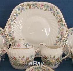 aynsley wild tudor tea set.